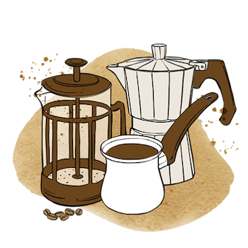 ملزومات قهوه